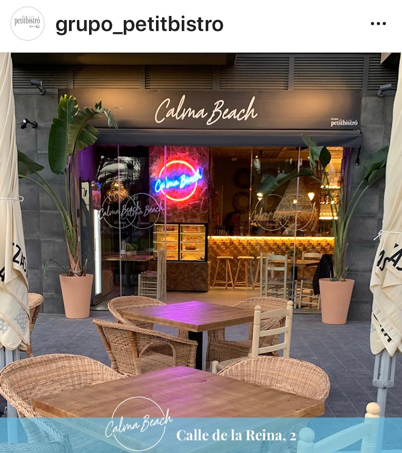 Calma Beach - Restaurante Mediterráneo