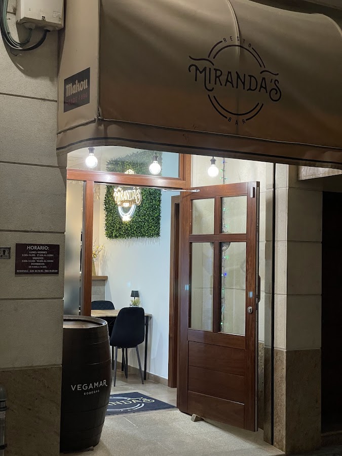 MIRANDA'S Resto-Bar